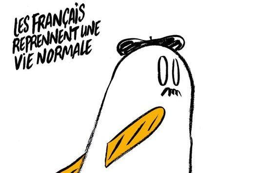 Charlie Hebdo опубликовал карикатуру на парижские теракты (ФОТО)