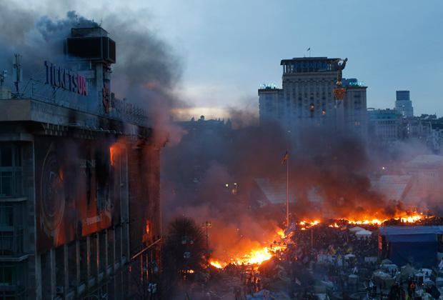У ГПУ назвали організаторів захоплення Будинку профспілок під час Майдану