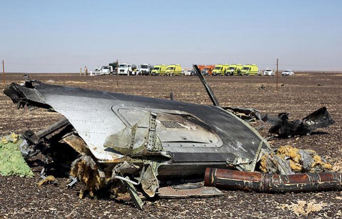 Слідство встановило місце вибуху на борту А321 — ЗМІ