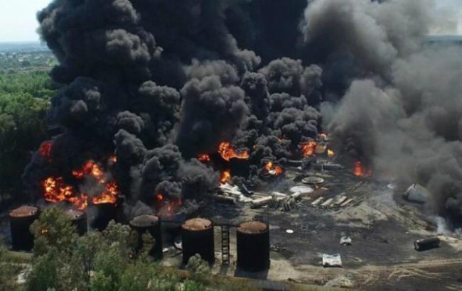 Названа основна причина пожежі на нафтобазі «БРСМ-Нафта»