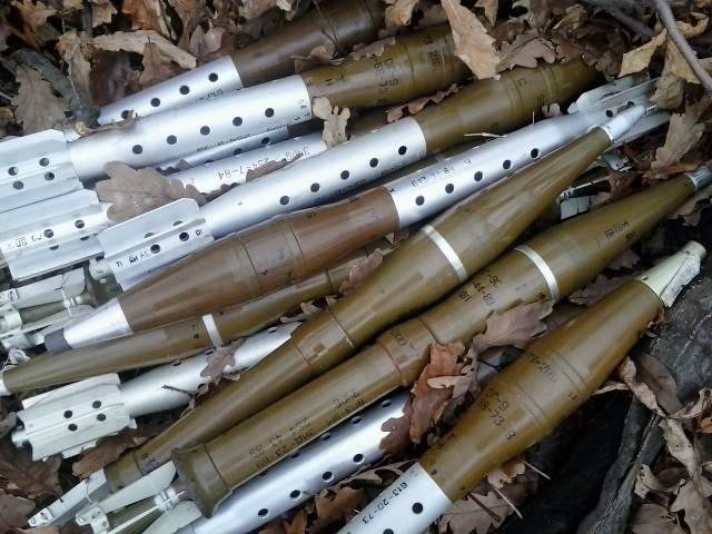 В Донецкой области выявлены тайники с боеприпасами (ФОТО)