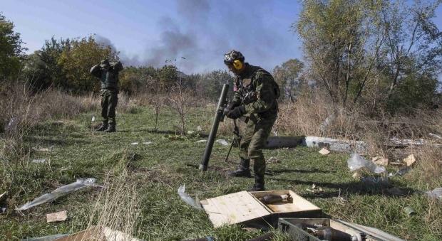 Боевики обстреливают украинские позиции из 82-мм минометов — штаб