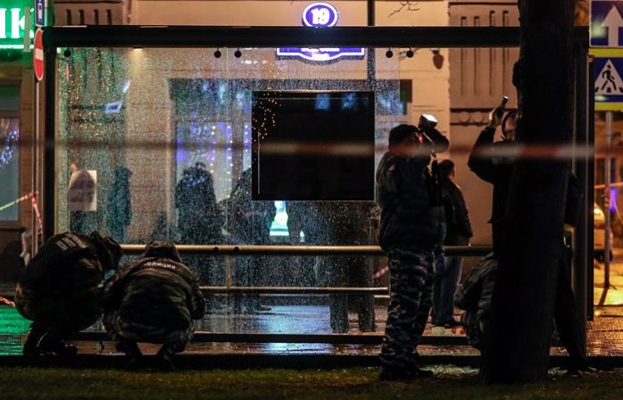 На зупинці в Москві вибухнула граната — поліція