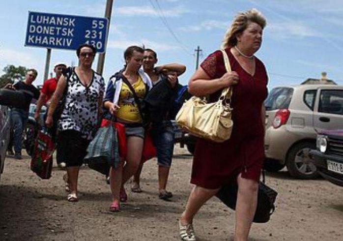 Кількість переселенців з Донбасу та Криму перевищила мільйон