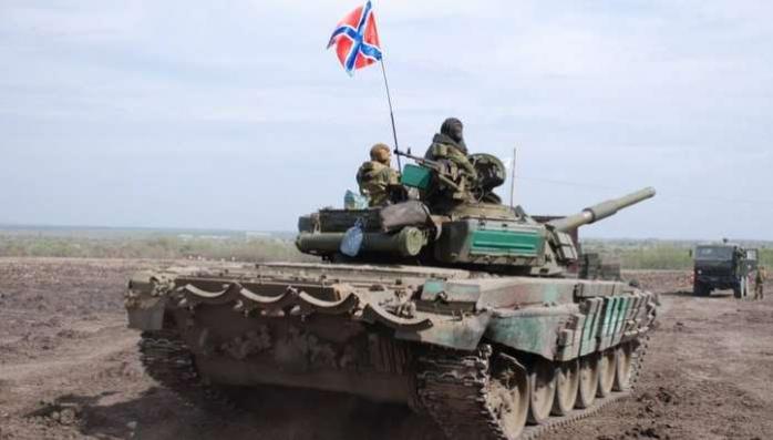 Боевики обстреляли силы АТО из танков, БМП и минометов
