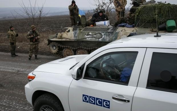 Розвідка надала ОБСЄ дані про озброєння бойовиків