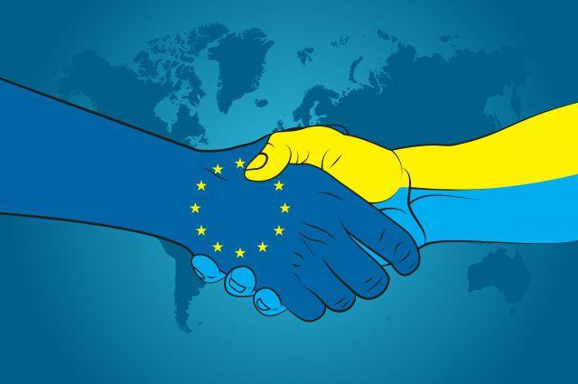 Украину и Евросоюз соединила зона свободной торговли