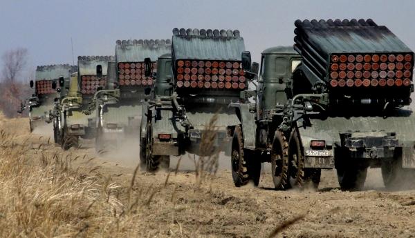 Разведка выявила наличие тяжелых вооружений в шести оккупированных городах Донбасса