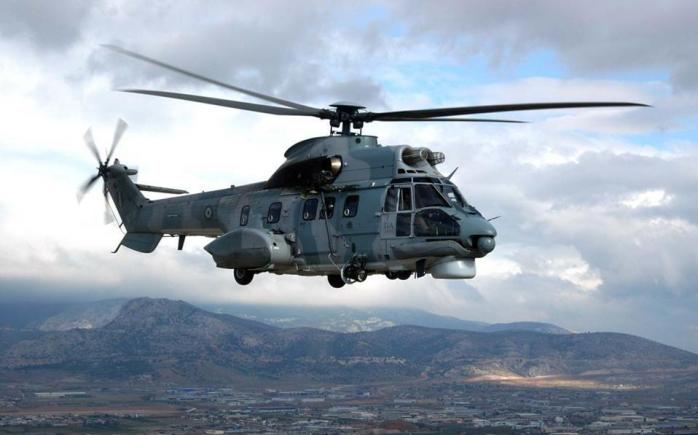 В Греции упал армейский вертолет, экипаж погиб