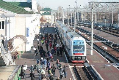 Из Киева в Харьков запустили двухэтажный поезд (ВИДЕО)