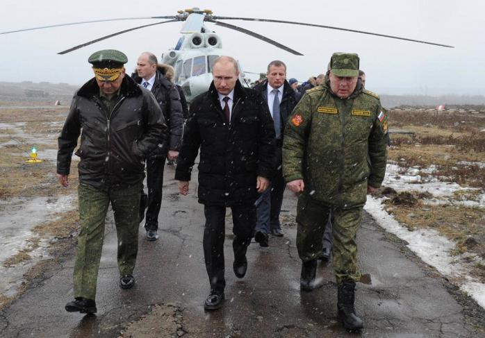 Россия планирует военные учения в Крыму с участием Путина — СБУ