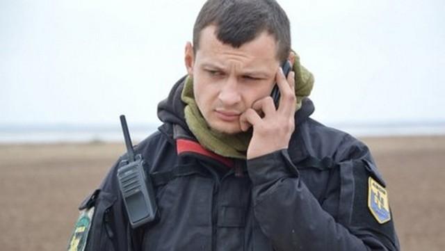 СБУ показала запись авторегистратора задержанного азовца Краснова (ВИДЕО)