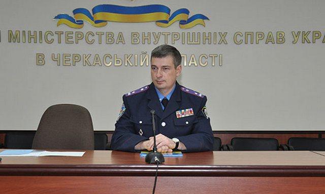 Руководитель полиции Черкасской области арестован на два месяца за попытку дачи взятки