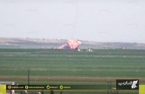 У Сирії поблизу Алеппо збили бойовий літак, пілот потрапив у полон (ВІДЕО)