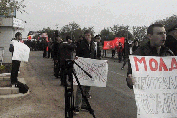 В Молдове социалисты устроили протест против армии США (ВИДЕО)