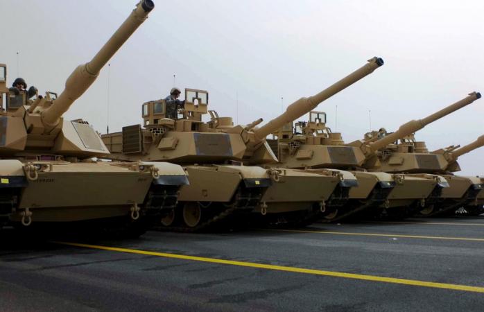 США разместят в Европе танковую бригаду