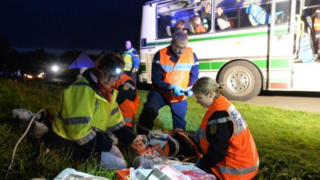 Во Франции обстреляли туристический автобус, ранен ребенок