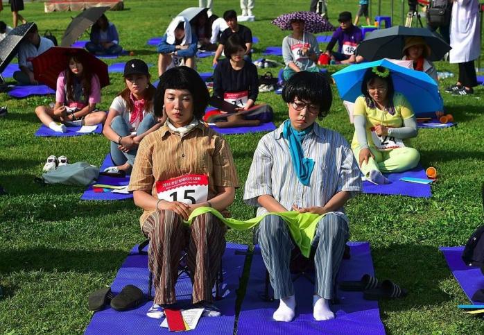 В Южной Корее прошли соревнования по безделью
