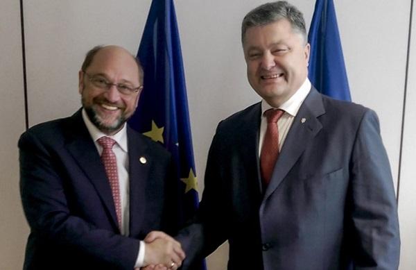 Шульц: Brexit не помешает рассмотрению вопроса о безвизе для Украины