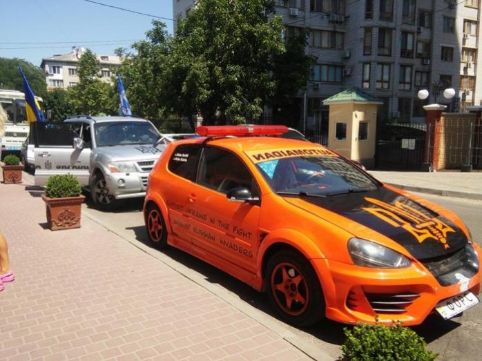В Одессе активисты «Автомайдана» заблокировали пророссийских политиков из Польши (ФОТО)