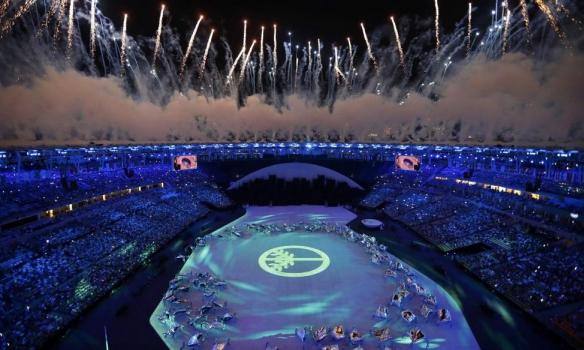 Олімпіада-2016 оголошена відкритою: кращі моменти церемонії (ФОТО, ВІДЕО)