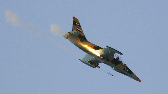 Война в Сирии: боевики ИГИЛ сбили военный самолет