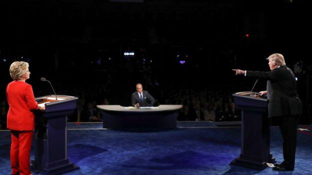Первые теледебаты Клинтон и Трампа побили 36-летний рекорд по числу зрителей (ВИДЕО)