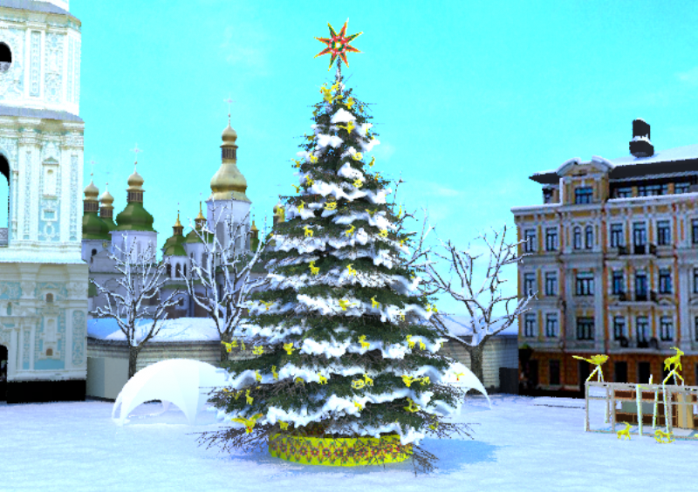 У Києві вже розповіли про головну новорічну ялинку країни