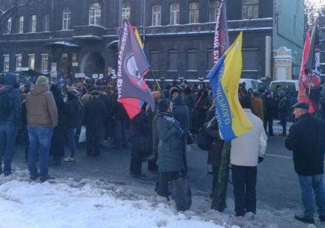 Поліція назвала кількість протестувальників в центрі Києва (ФОТО)