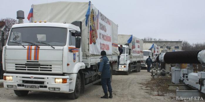 Полупустой гумконвой из РФ с нарушениями прибыл на Донбасс