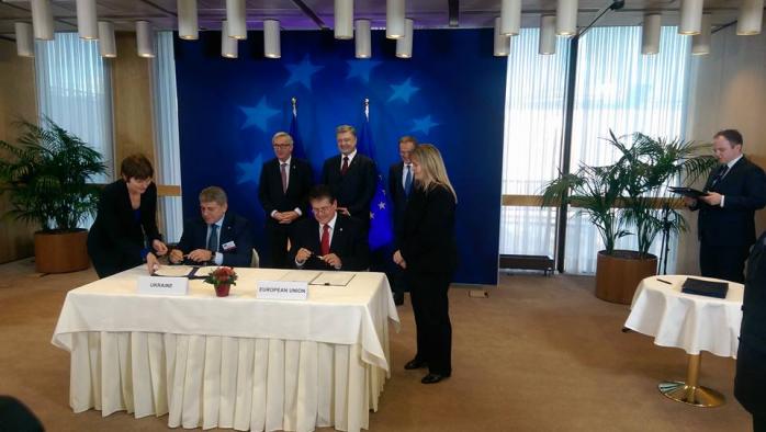 Україна підписала з ЄС угоди про боротьбу з корупцією і енергетичне партнерство