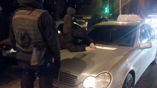 У Києві поліція затримала грузинського «злодія в законі» (ВІДЕО)