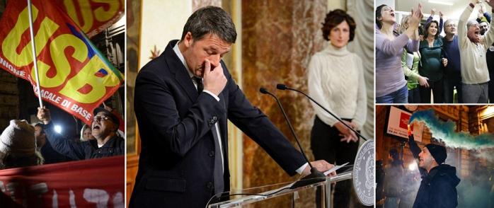 Прем’єр Італії заявив про відставку через провал конституційного референдуму
