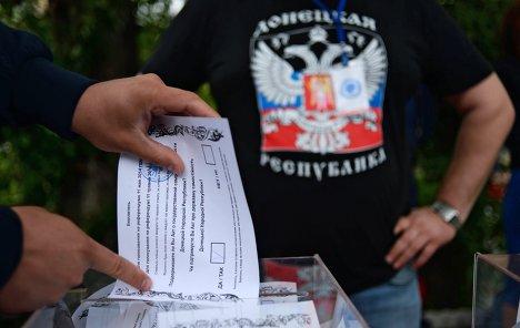 Арештовано голову селища на Донеччині, котрий організовував референдум терористів