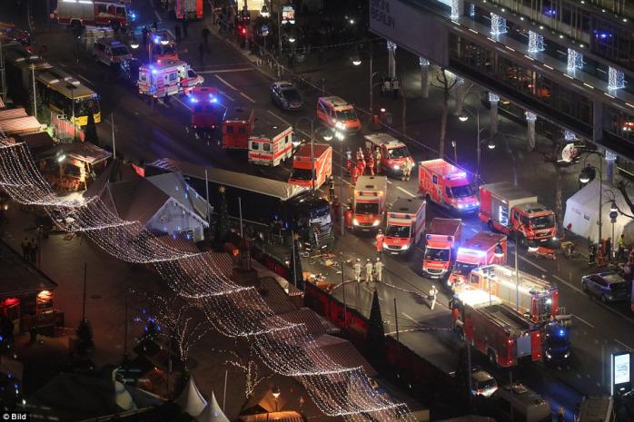 МВД Германии: наезд грузовика на людей в Берлине — спланированная атака