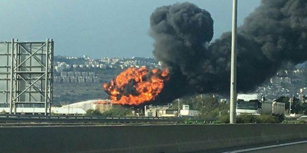 На нефтеперерабатывающем заводе в Израиле прогремел взрыв
