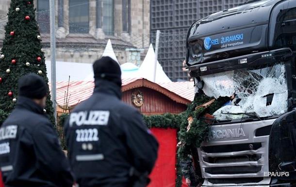 Во время нападения в Берлине грузовик остановила автоматическая тормозная система