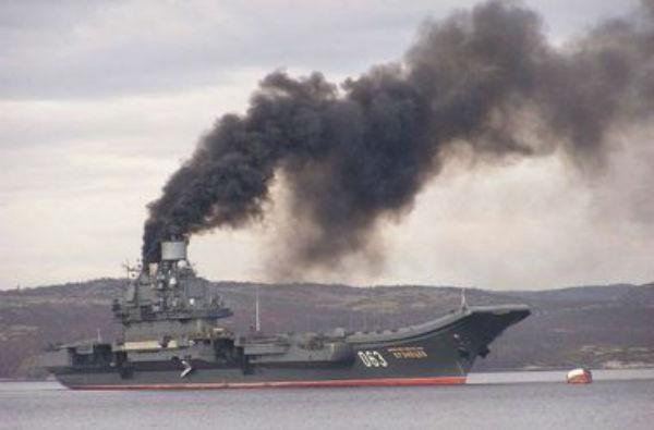 Росія відкликає авіаносець «Адмірал Кузнєцов» із Сирії