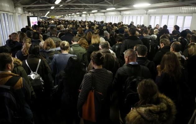Забастовка сотрудников подземки привела к транспортному коллапсу в Лондоне (ФОТО, ВИДЕО)