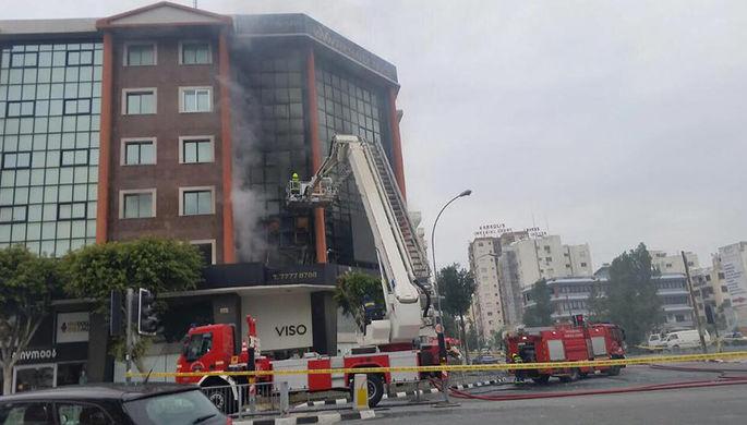 На Кіпрі в будівлі російської радіостанції прогримів вибух (ФОТО, ВІДЕО)