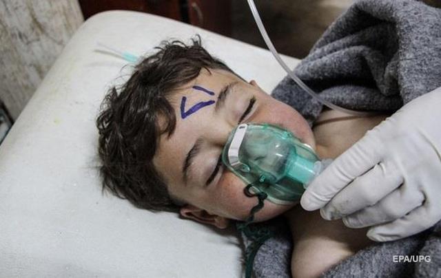 Жертвами газовой атаки в Идлибе стали 27 детей