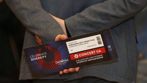 На Евровидение продали около половины билетов