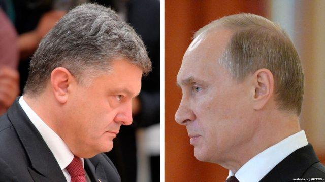 Российские СМИ пишут об апрельском разговоре Порошенко и Путина, АП отрицает