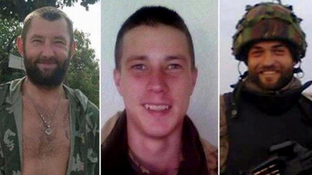 Герої Світлодарської дуги: оприлюднено імена та фото трьох загиблих бійців