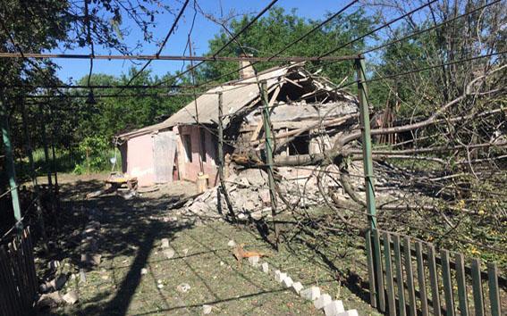На Донетчине боевики обстреляли из артиллерии два села (ФОТО)