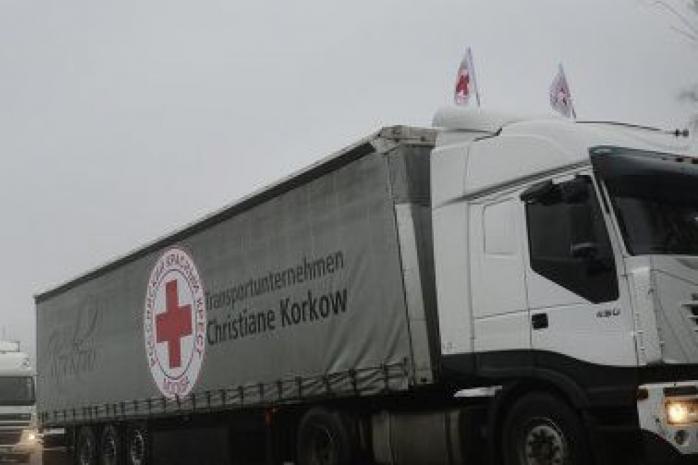 Червоний хрест відправив на Донбас 17 тонн гуманітарної допомоги