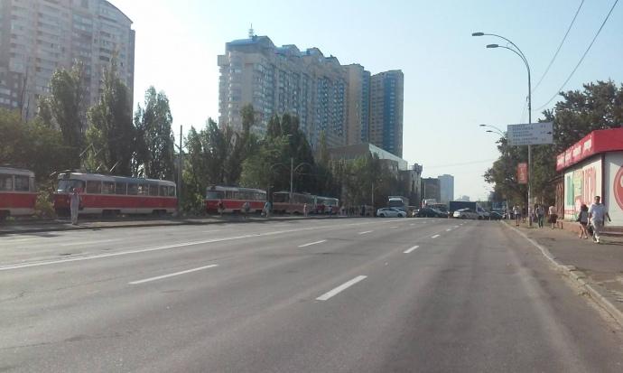 Протест на Харьковском шоссе в Киеве: как изменились маршруты наземного транспорта