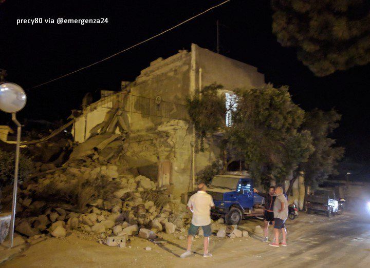 Фото: землетрус на італійському острові Іскья