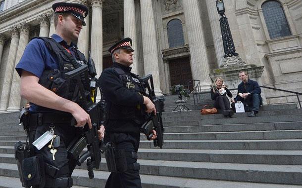 В Лондоне неизвестный с ножом атаковал полицейских возле Букингемского дворца (ВИДЕО)