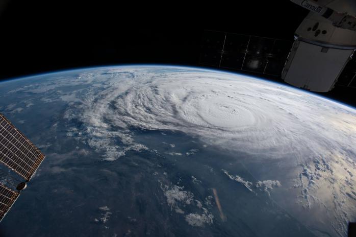 Астронавты NASA показали, как выглядит ураган «Харви» из космоса (ВИДЕО)